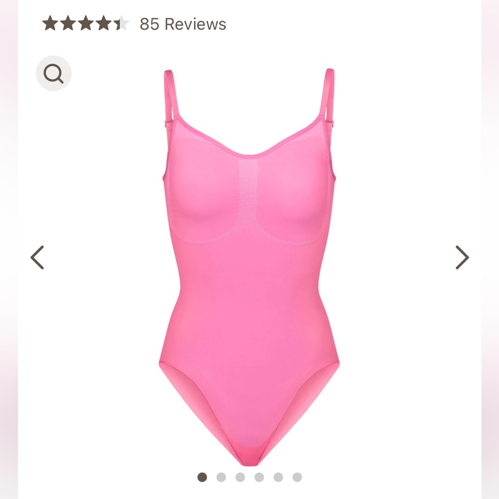 SCULPTING BODYSUIT W. SNAPS | NEON ORCHID - S/M